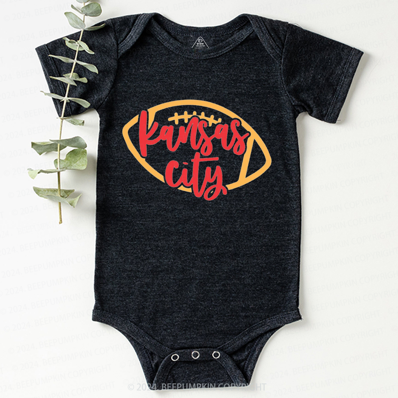 KC Chiefs Bodysuit Beepumpkin