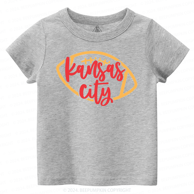 KC Chiefs Toddler&Kids Tees Beepumpkin 