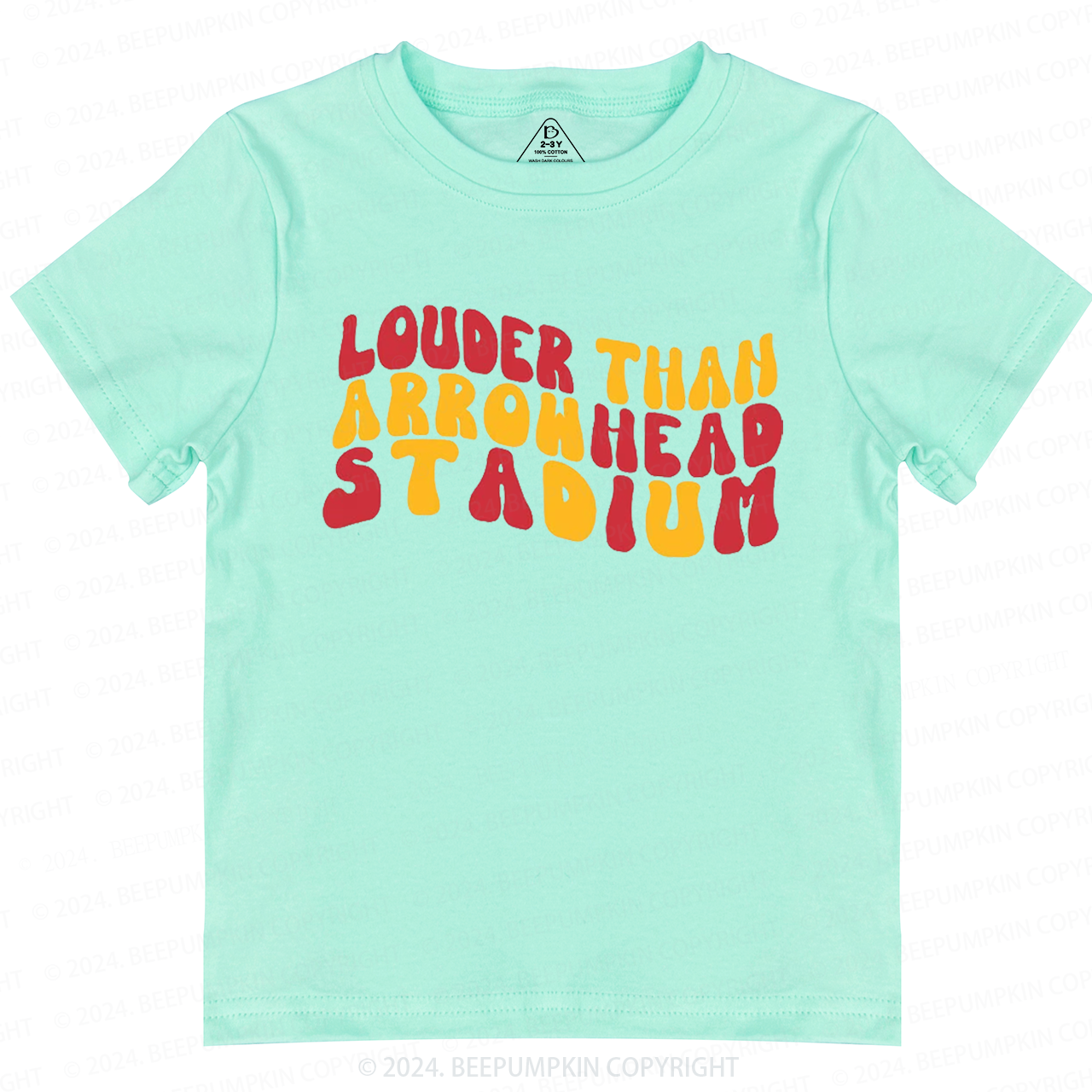 Louder Than Stadium KC Toddler&Kids Tees Beepumpkin 