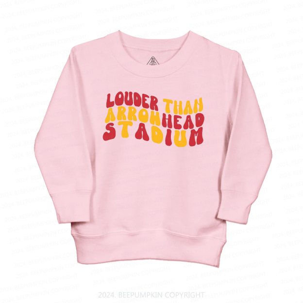Louder Than Stadium KC Kids Sweatshirt