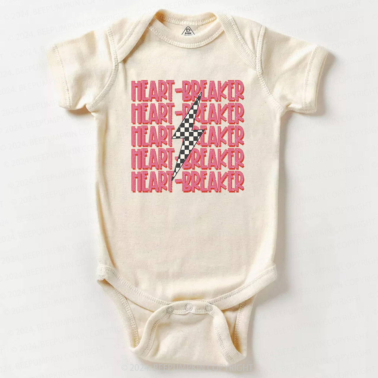 Heart Breaker Valentine Bodysuit For Baby