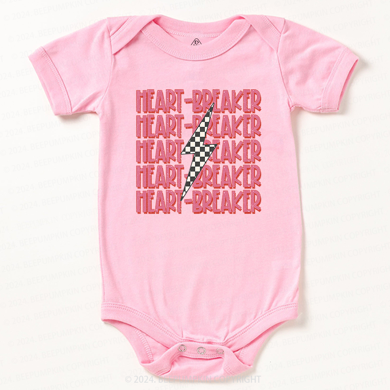 Heart Breaker Valentine Bodysuit For Baby