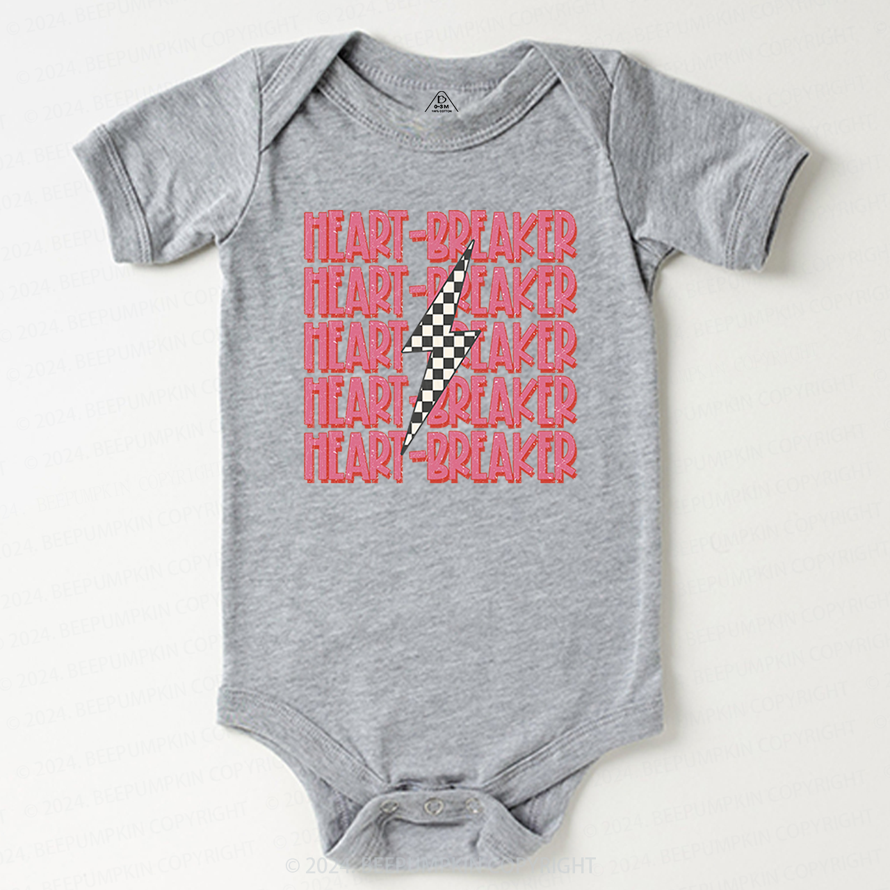Heart Breaker Valentine Bodysuit For Baby