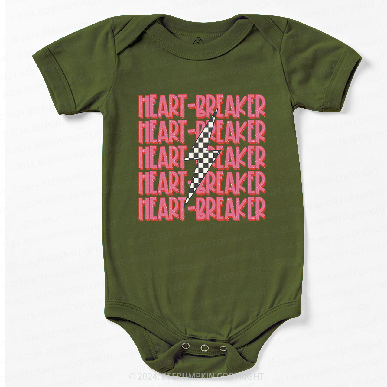 Heart Breaker Valentine Bodysuit For Baby