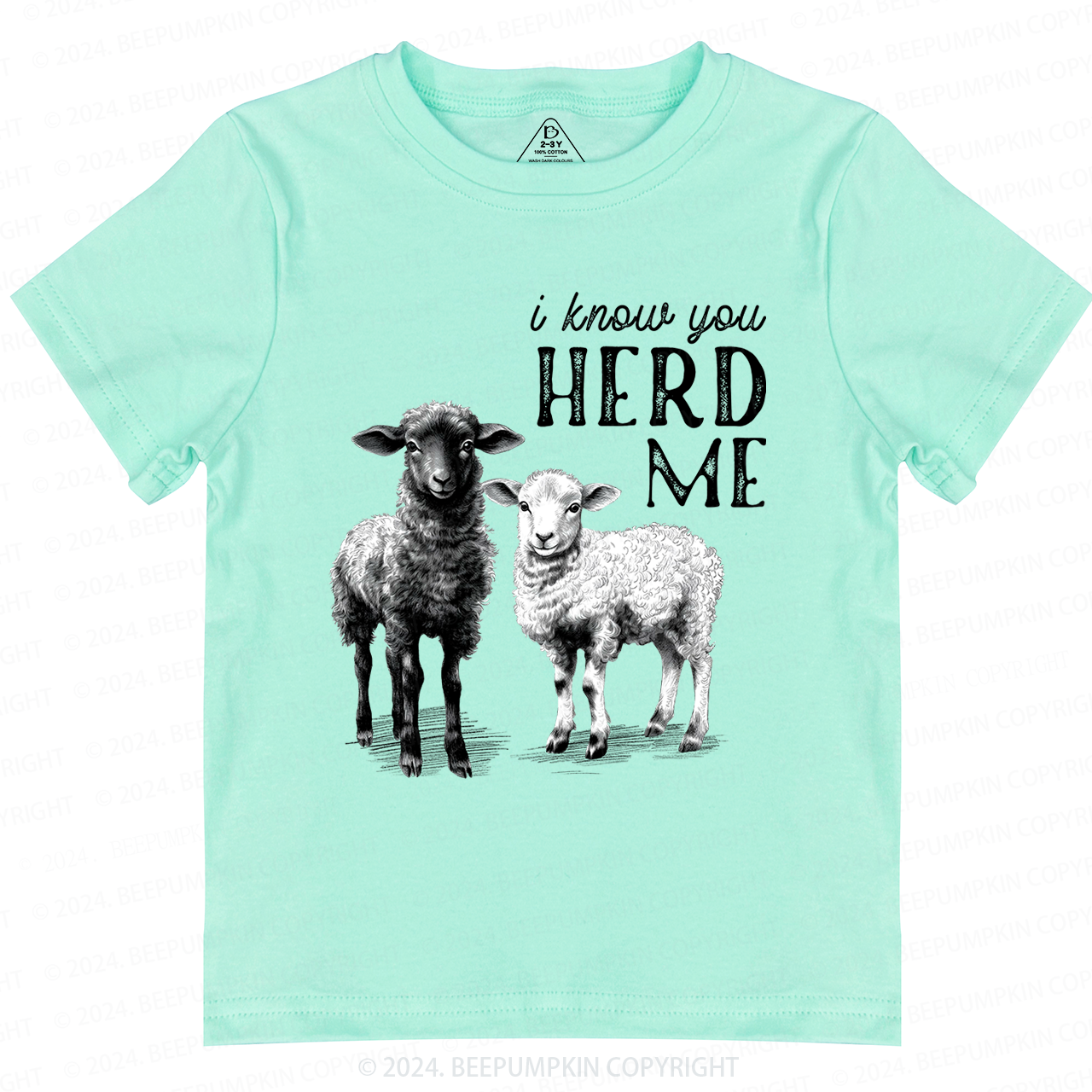 I Know You Herd Me Toddler&Kids Tees 