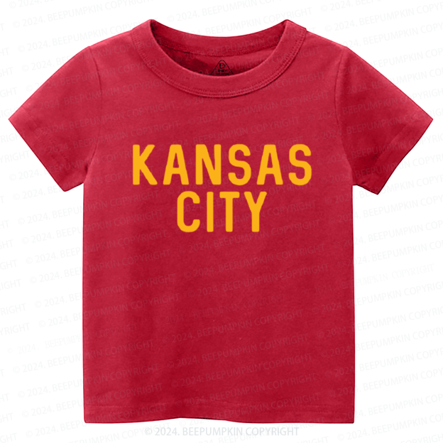 KC Football Toddler&Kids Tees Beepumpkin 