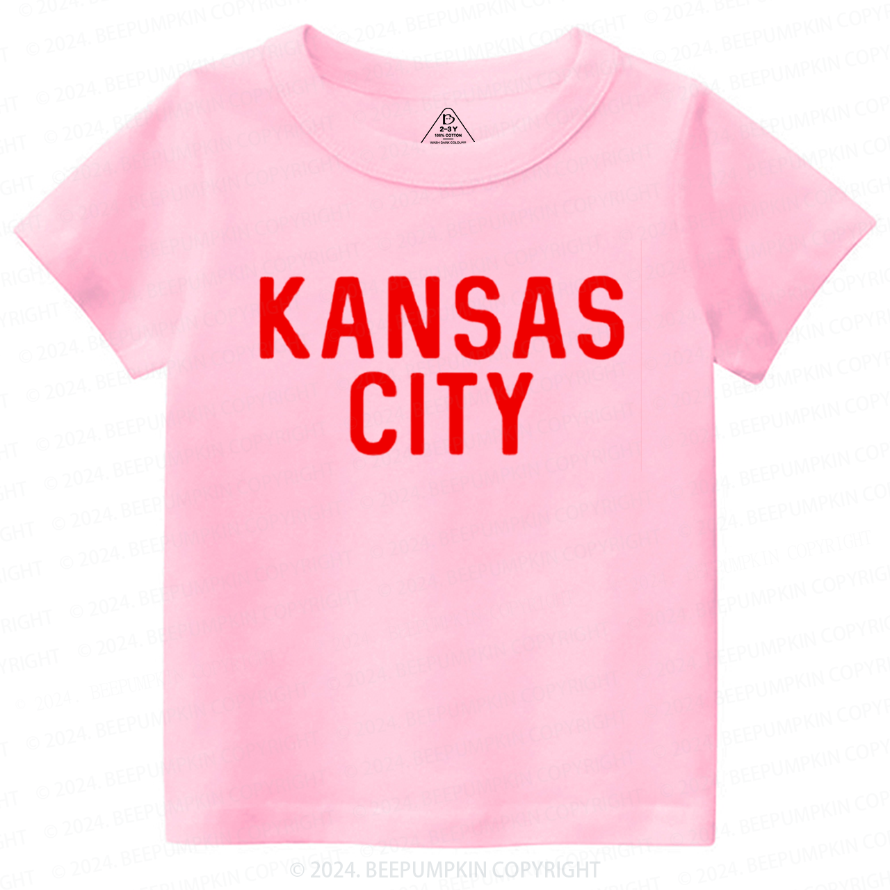 KC Football Toddler&Kids Tees Beepumpkin 
