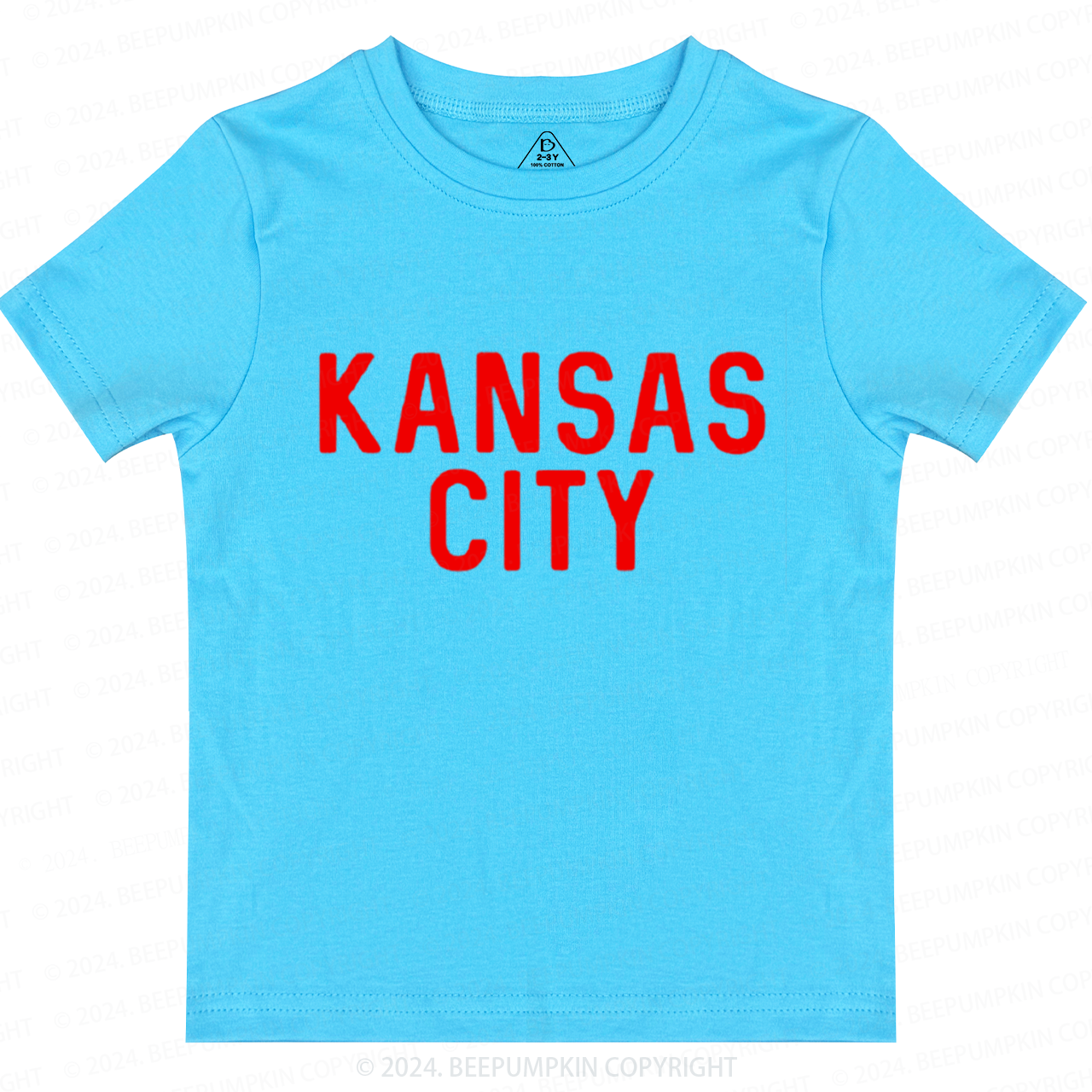 KC Football Toddler&Kids Tees Beepumpkin 