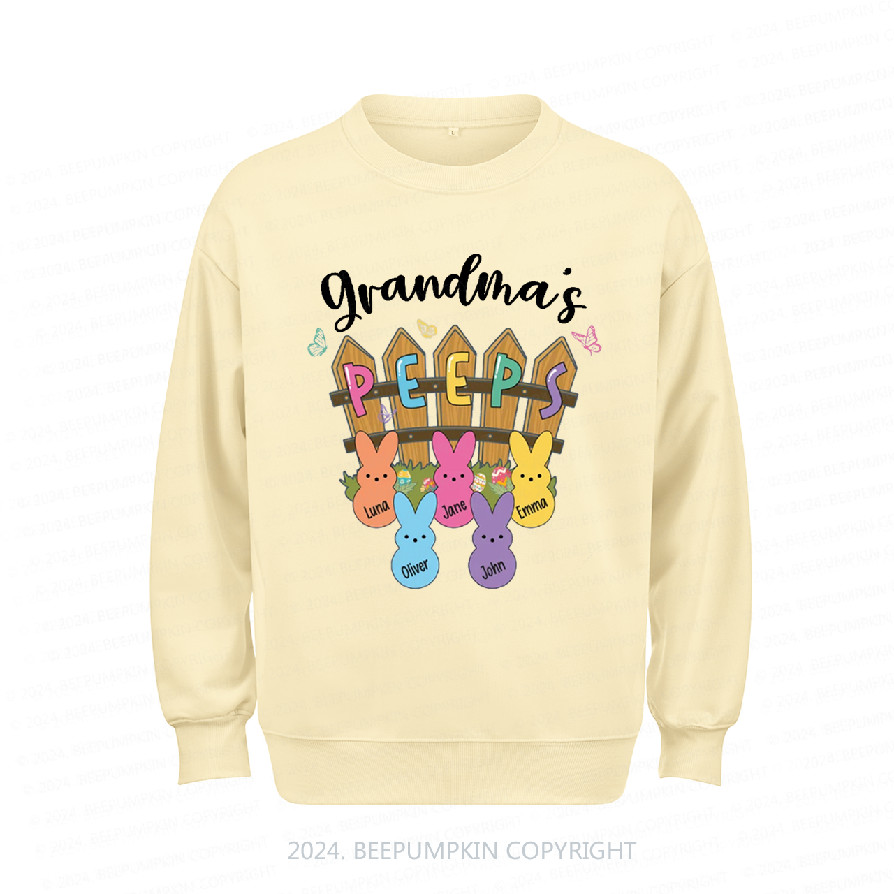 Personalized Granma's Peeps Sweatshirt