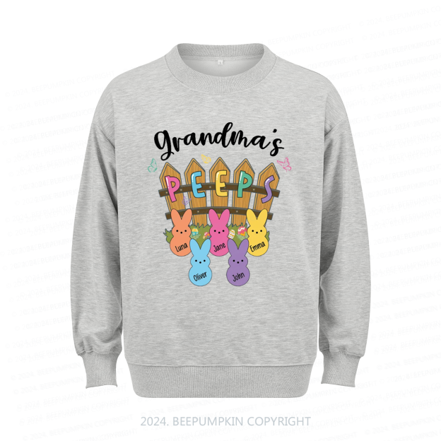 Personalized Granma's Peeps Sweatshirt