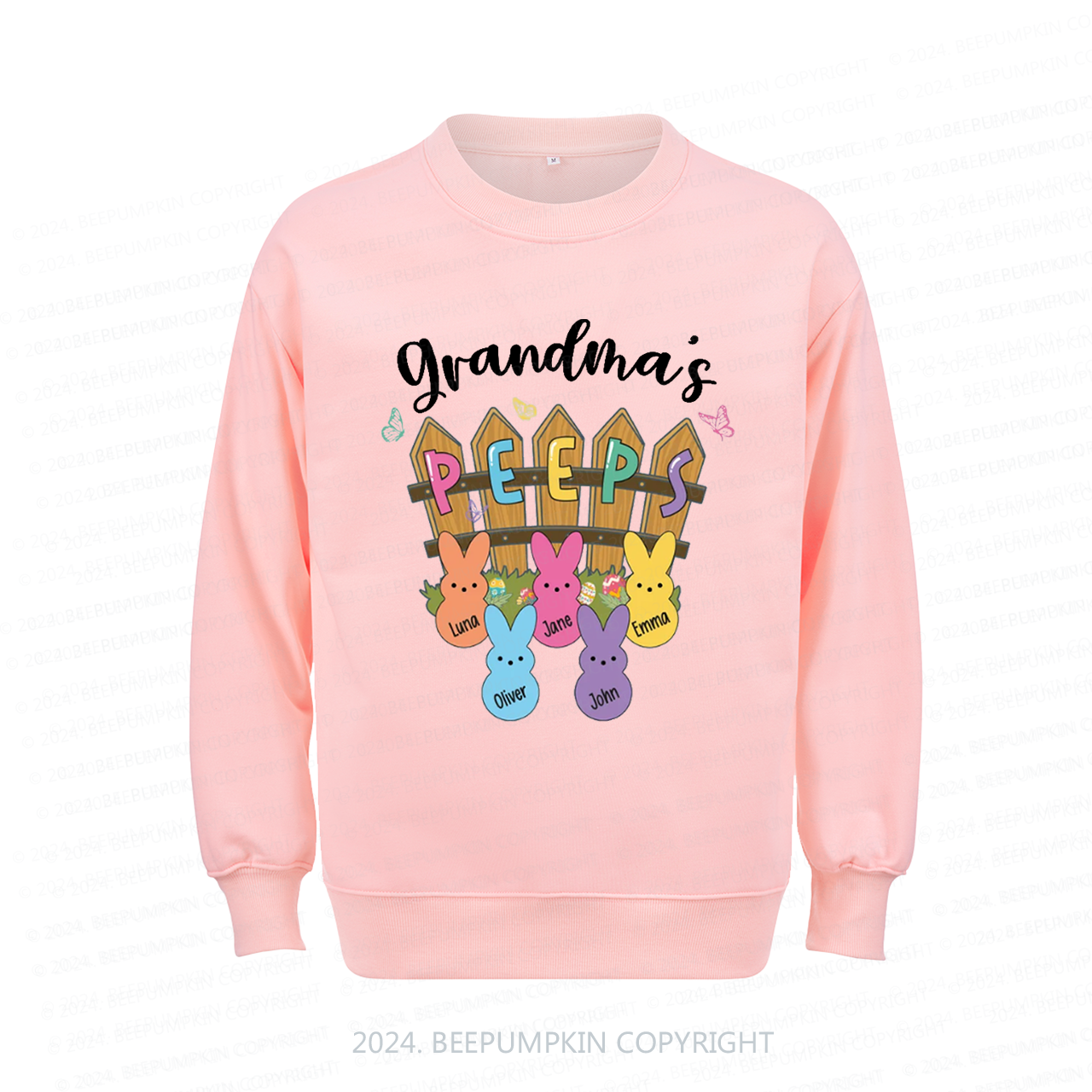 Personalized Granma's Peeps Sweatshirt
