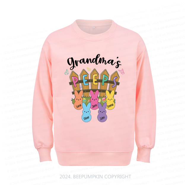 Personalized Granma's Peeps Sweatshirt