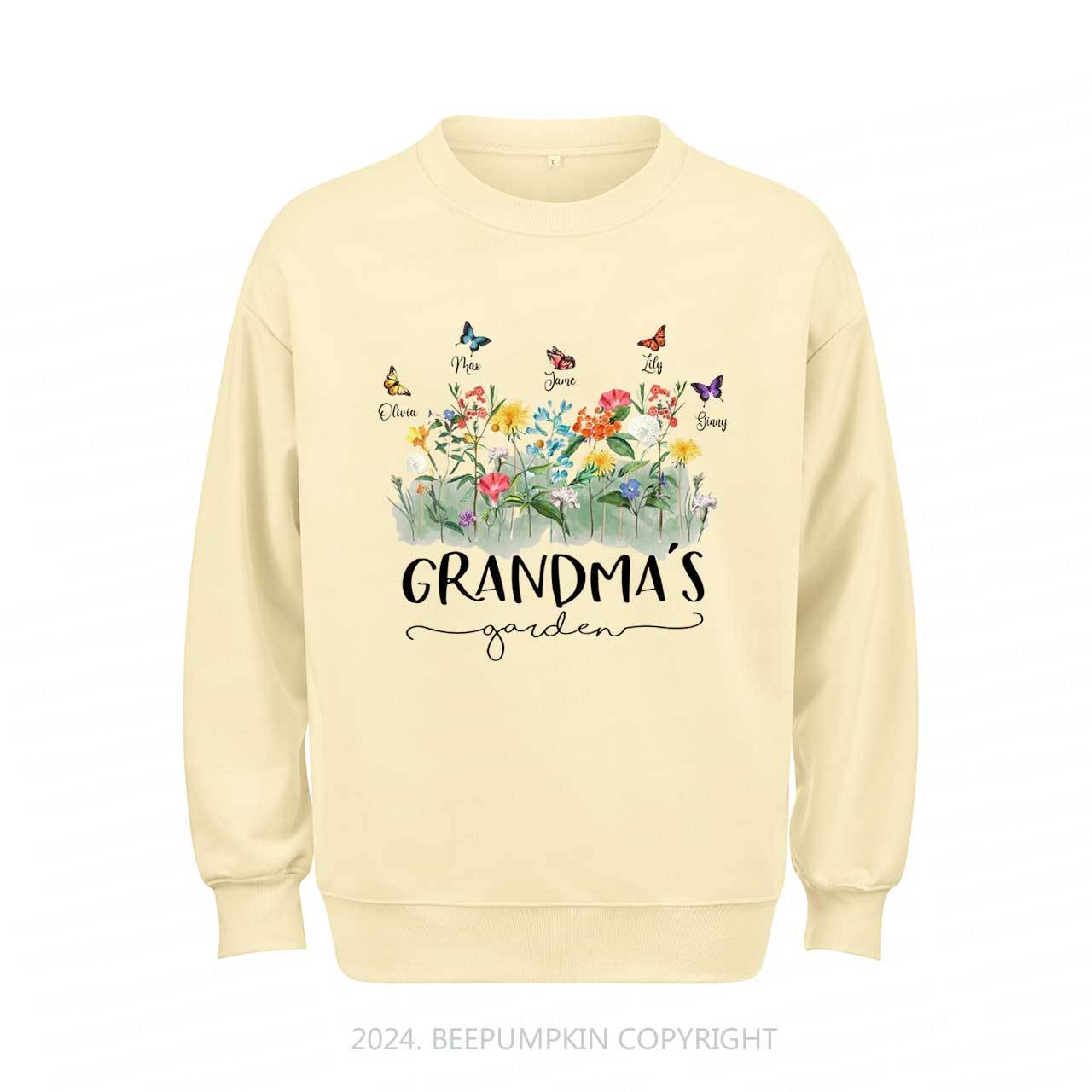 Personalized Birth Flowers Shirt With Kids Names Sweatshirt