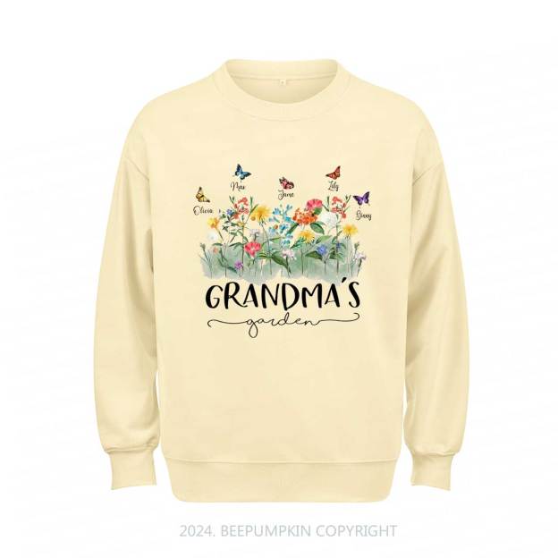 Personalized Birth Flowers Shirt With Kids Names Sweatshirt