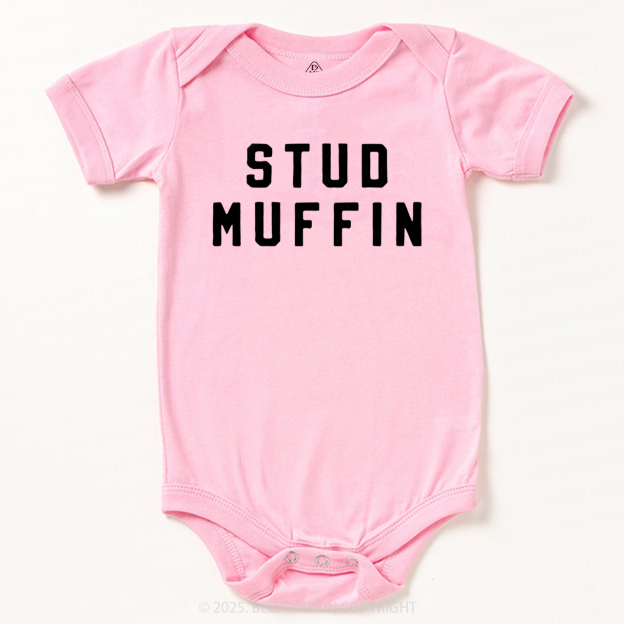 Stud Muffin Valentine Bodysuit Beepumpkin