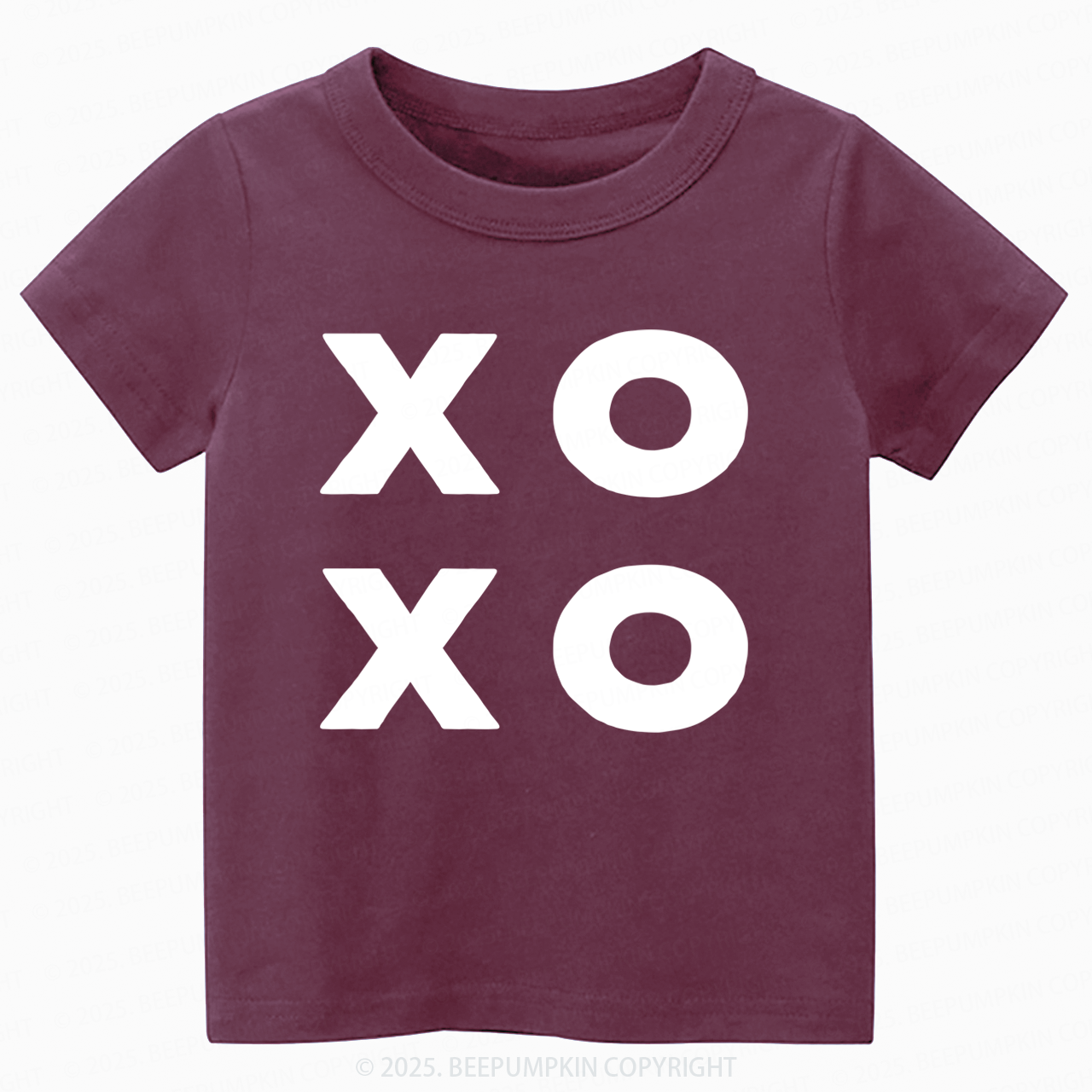 XOXO Valentines Day Toddler&Kids Tees Beepumpkin