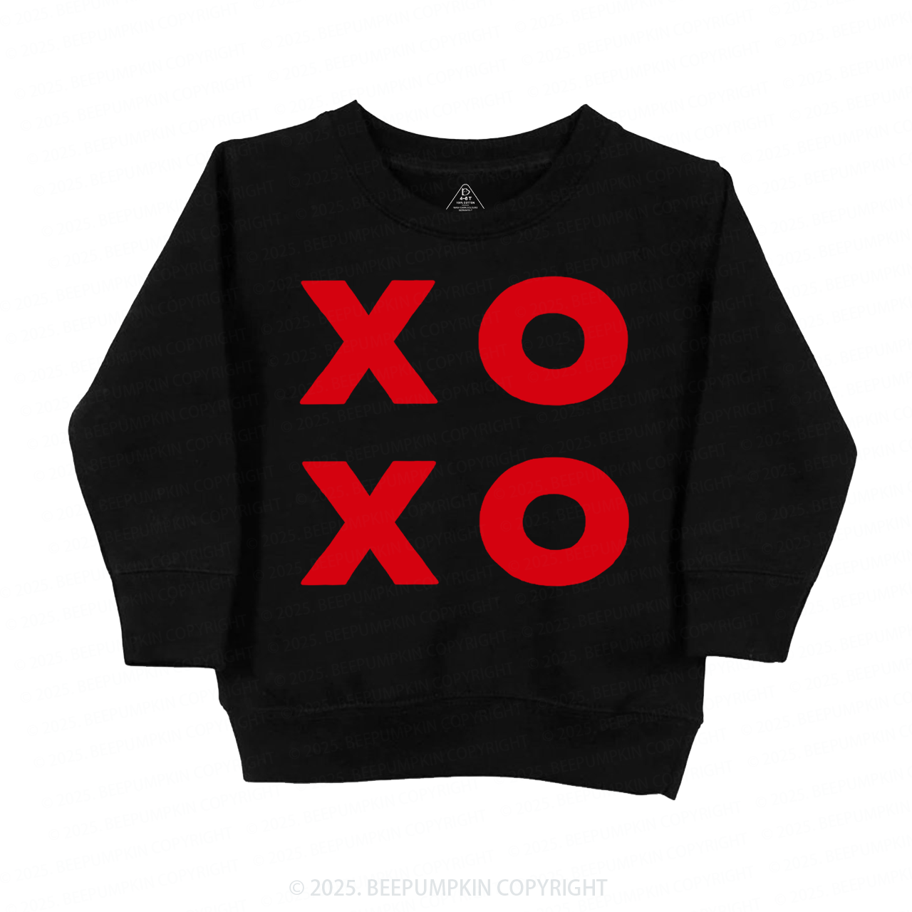 XOXO Valentines Day Kids Sweatshirt