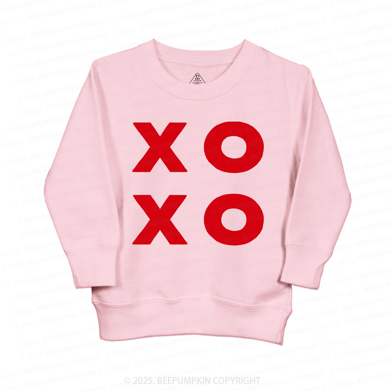 XOXO Valentines Day Kids Sweatshirt
