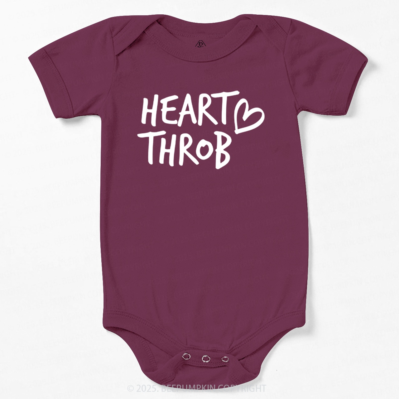 Heart Throb Valentine Bodysuit Beepumpkin