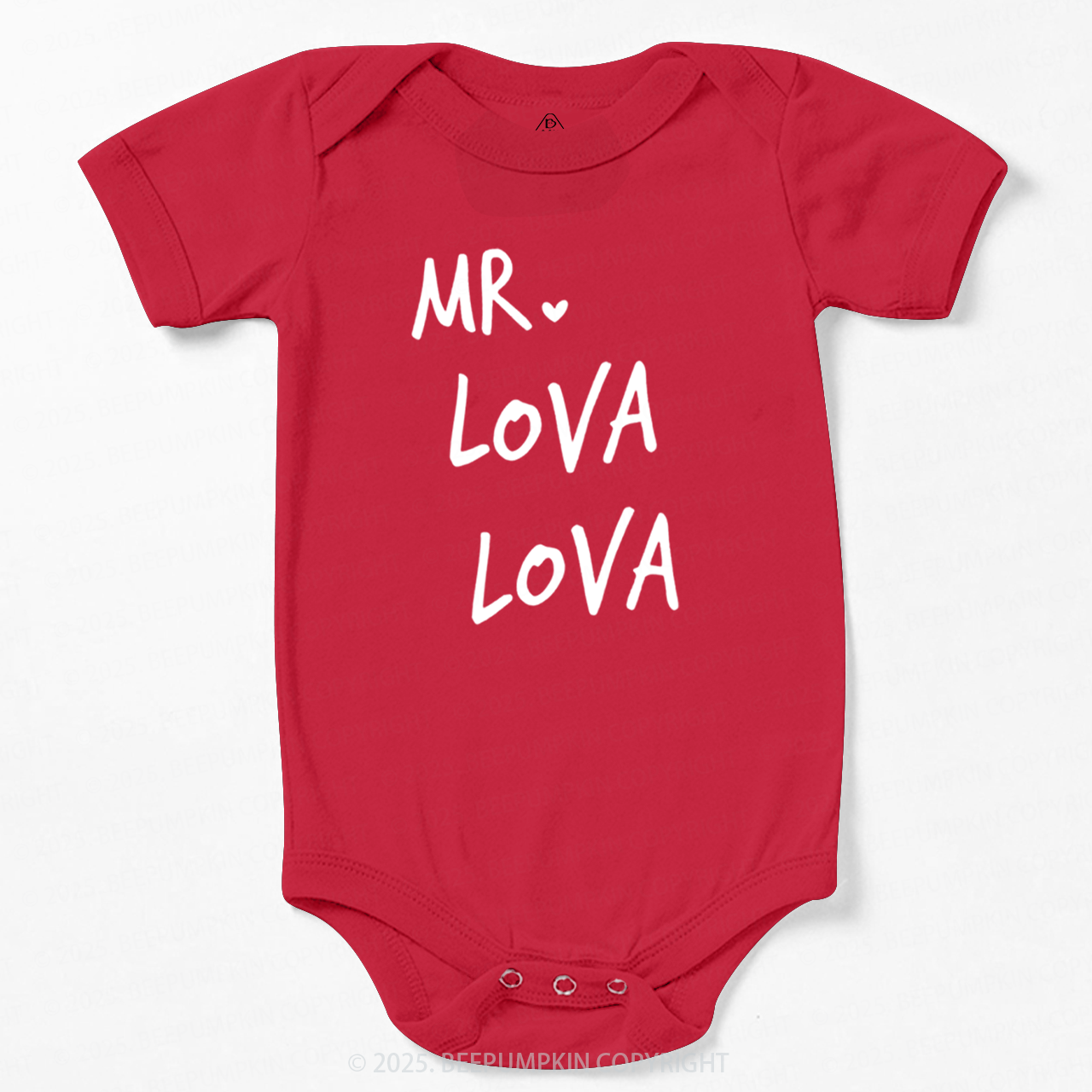 MR. Lova Lova Valentine's Day Bodysuit Beepumpkin