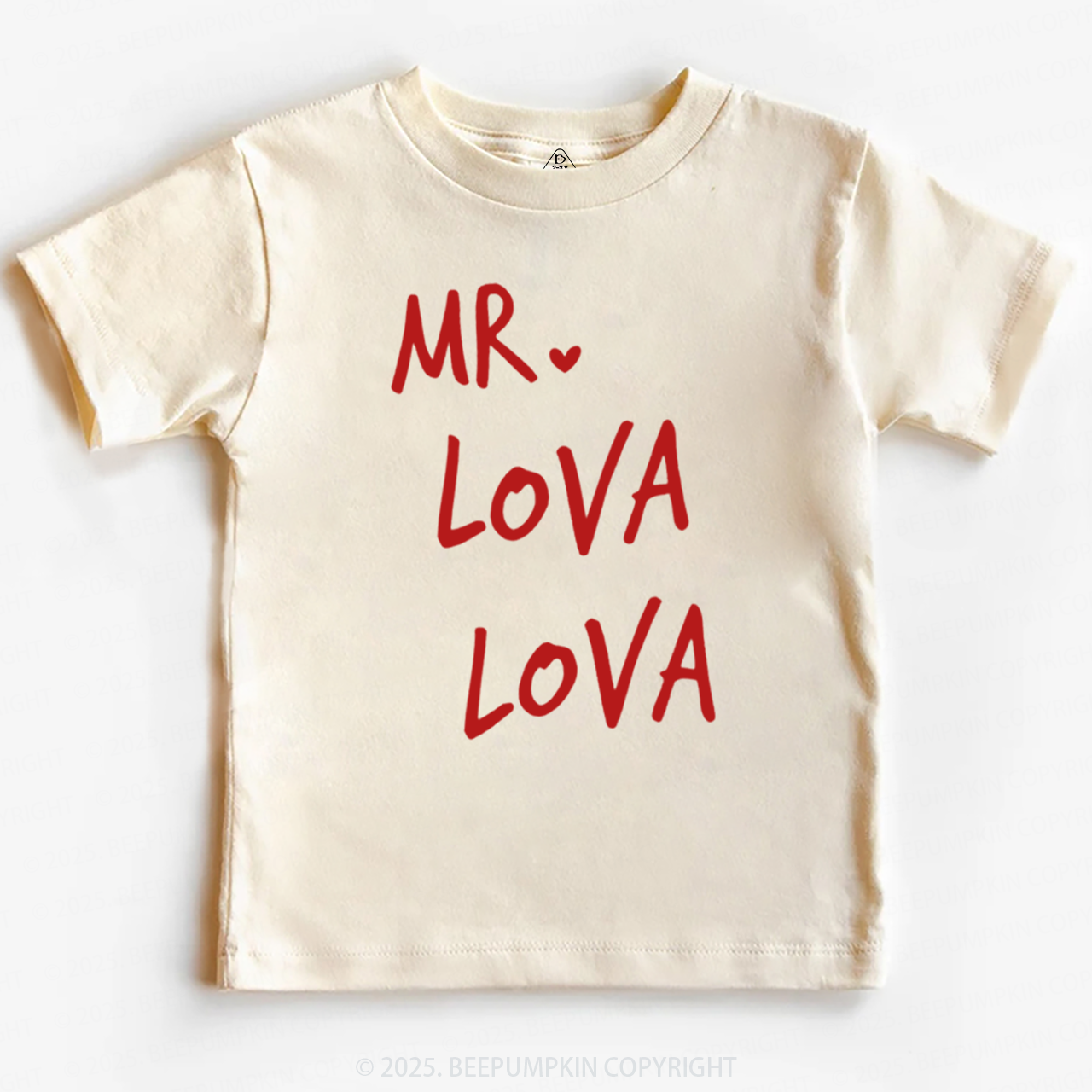 Mr Steal Your Heart Valentines Day Toddler&Kids Tees Beepumpkin