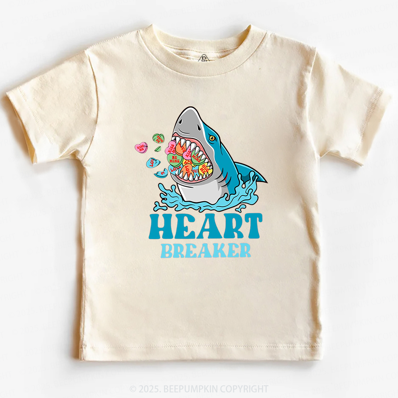 Heart Breaker Valentines Day Toddler&Kids Tees Beepumpkin