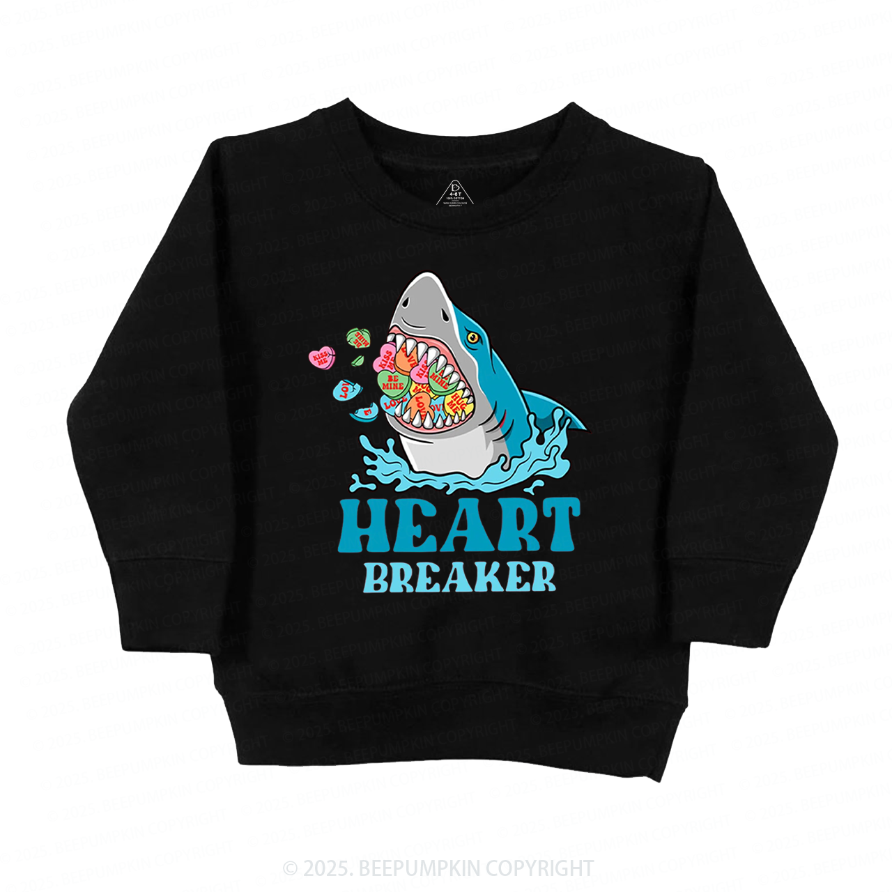 Heart Breaker Valentines Day Kids Sweatshirt