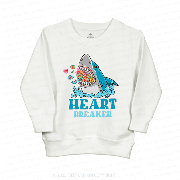 Heart Breaker Valentines Day Kids Sweatshirt