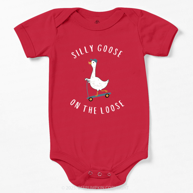 Silly Goose On The Loose Bodysuit Beepumpkin 3