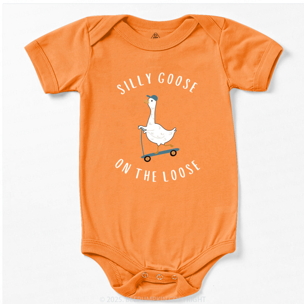Silly Goose On The Loose Bodysuit Beepumpkin 3