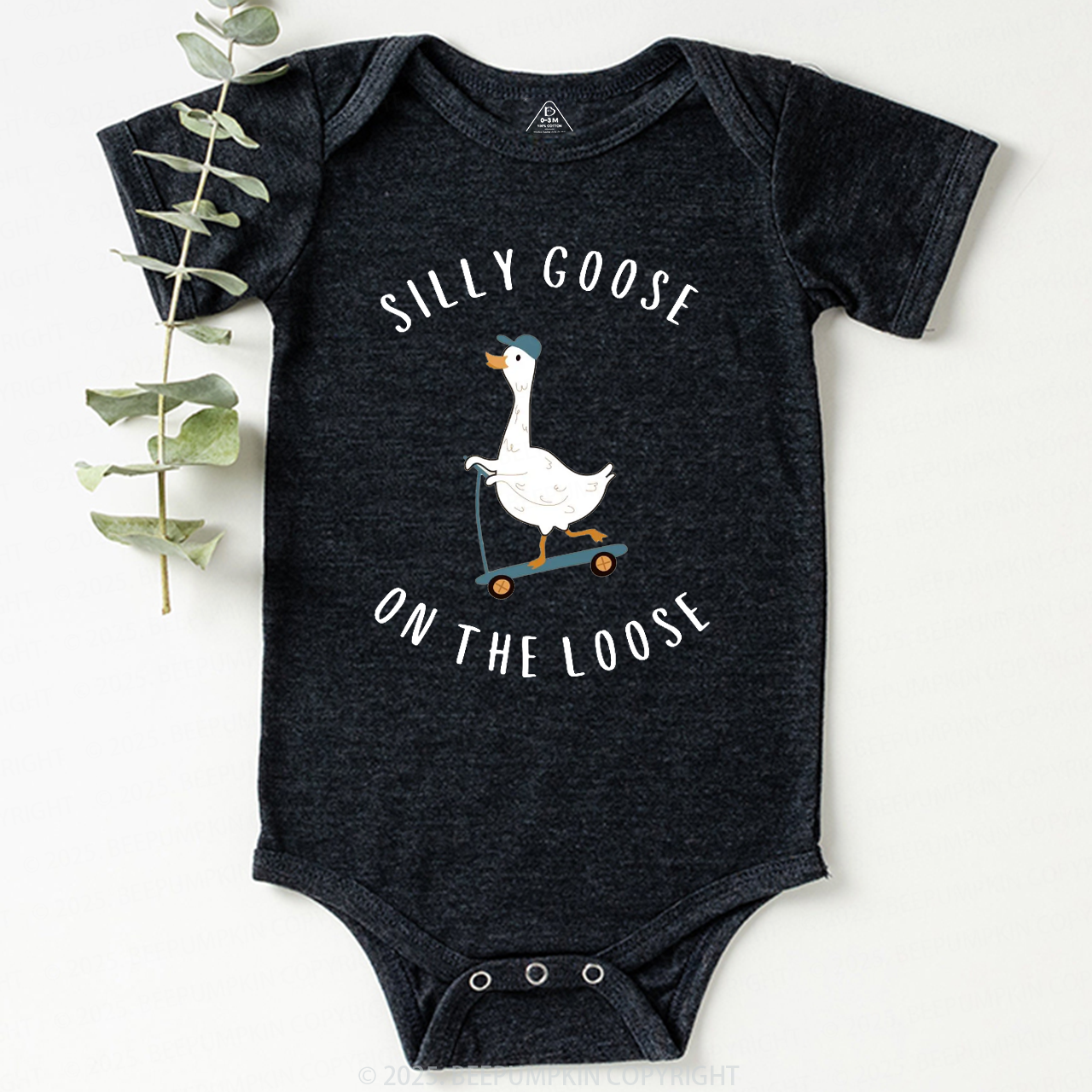 Silly Goose On The Loose Bodysuit Beepumpkin 3