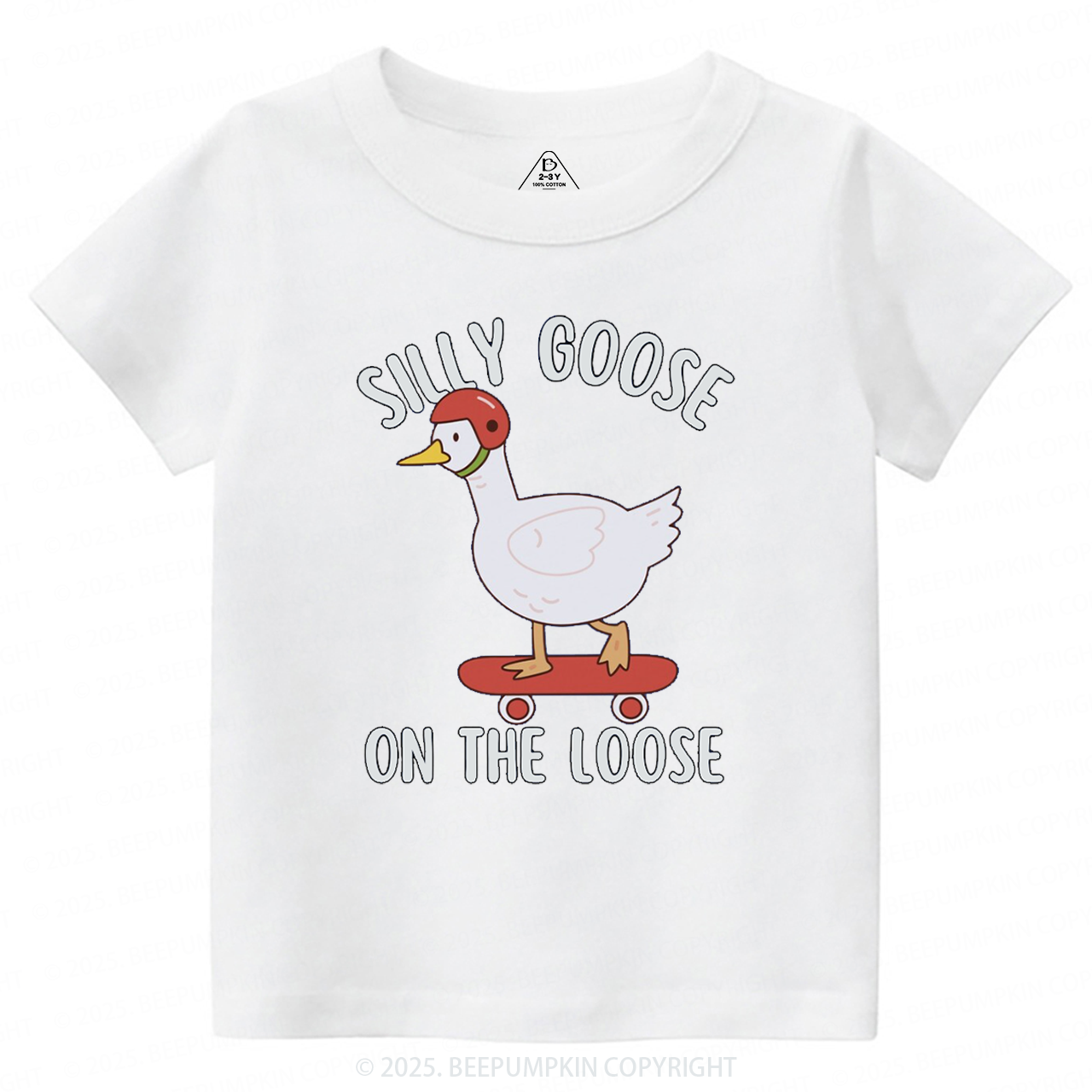 Silly Goose Toddler&Kid's Tees Beepumpkin
