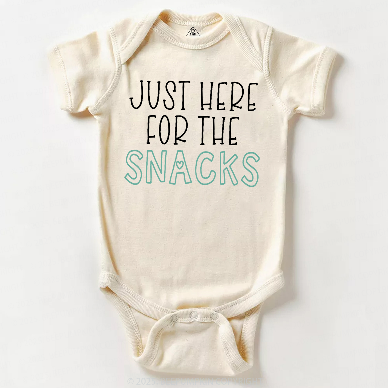 Just Here For The Snacks Bodysuit Beepumpkin