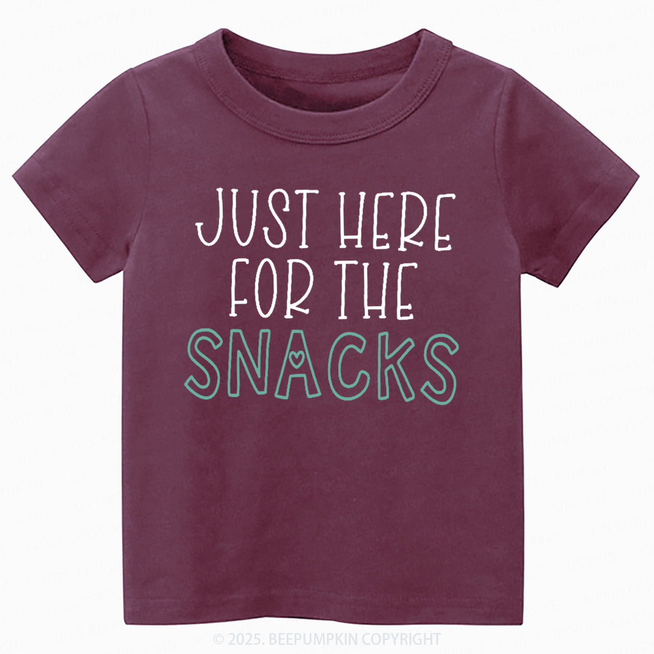 Just Here For The Snacks Toddler&Kid's Tees Beepumpkin