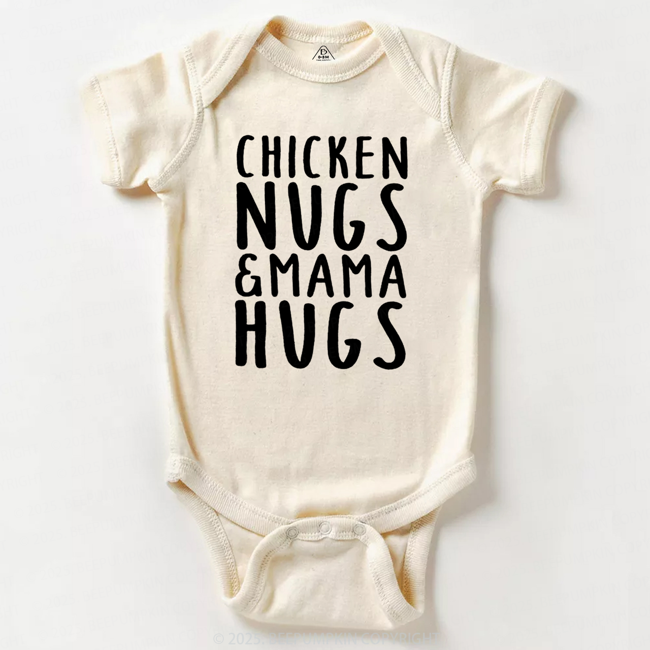 Chicken Nugs & Mama Hugs Bodysuit Beepumpkin