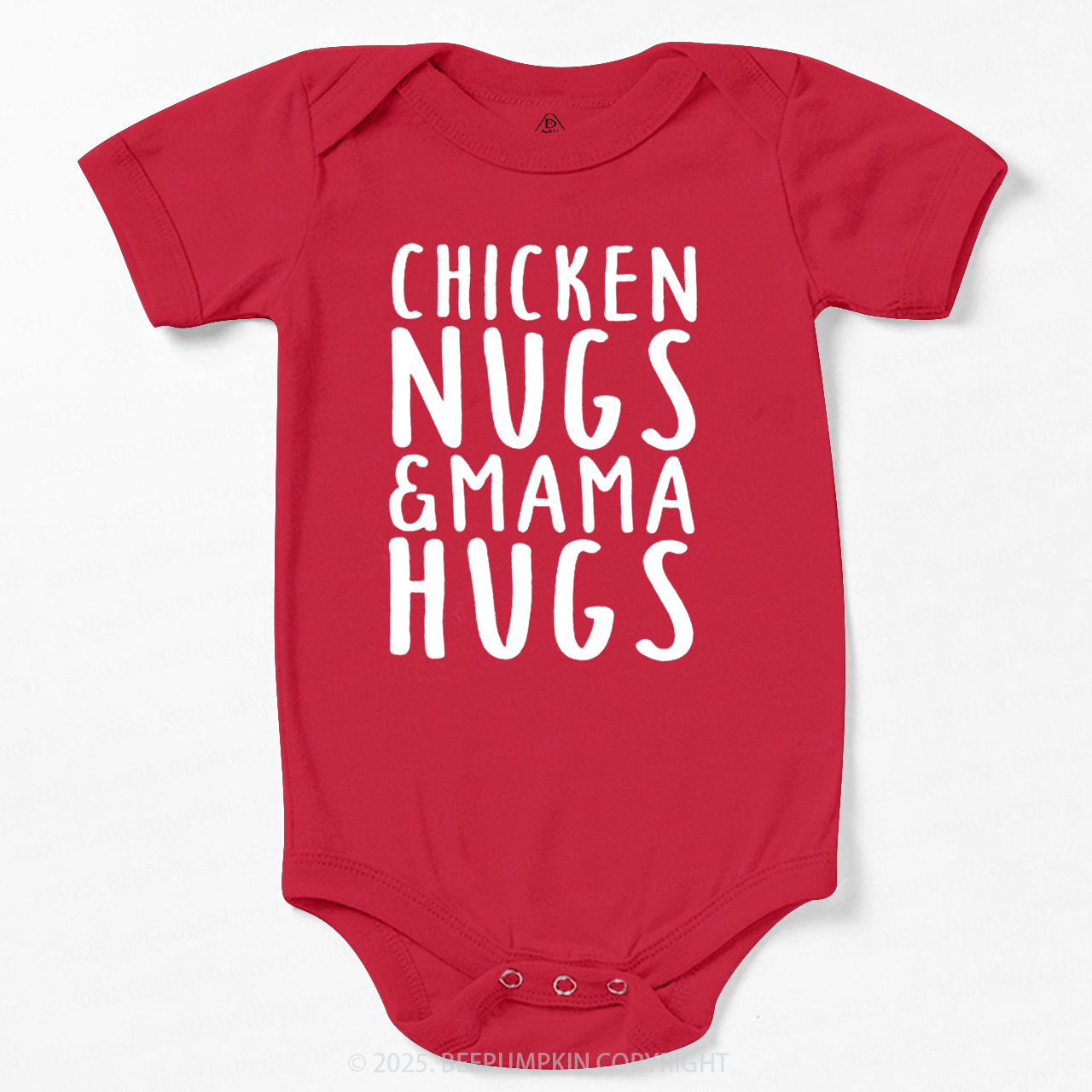 Chicken Nugs & Mama Hugs Bodysuit Beepumpkin