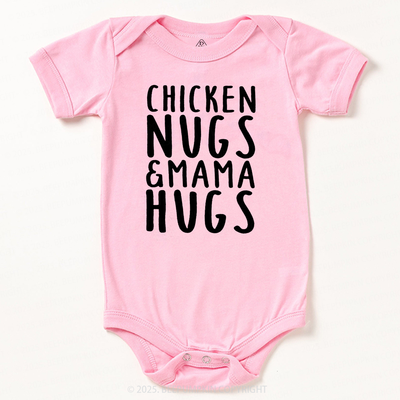 Chicken Nugs & Mama Hugs Bodysuit Beepumpkin