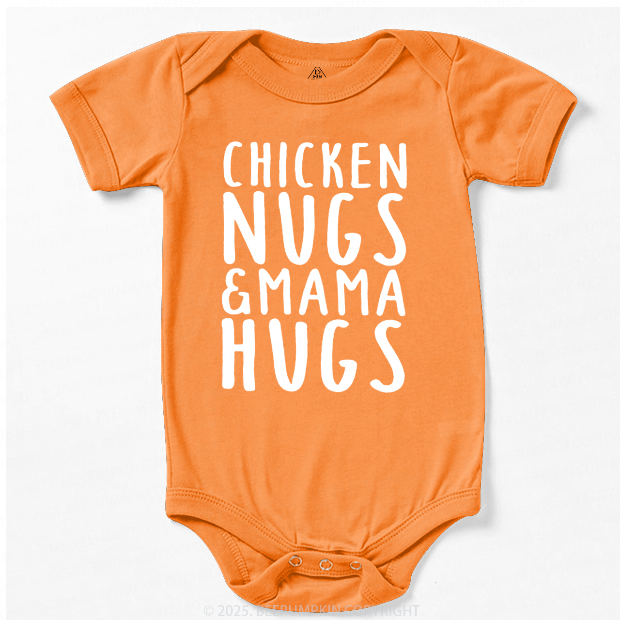 Chicken Nugs & Mama Hugs Bodysuit Beepumpkin