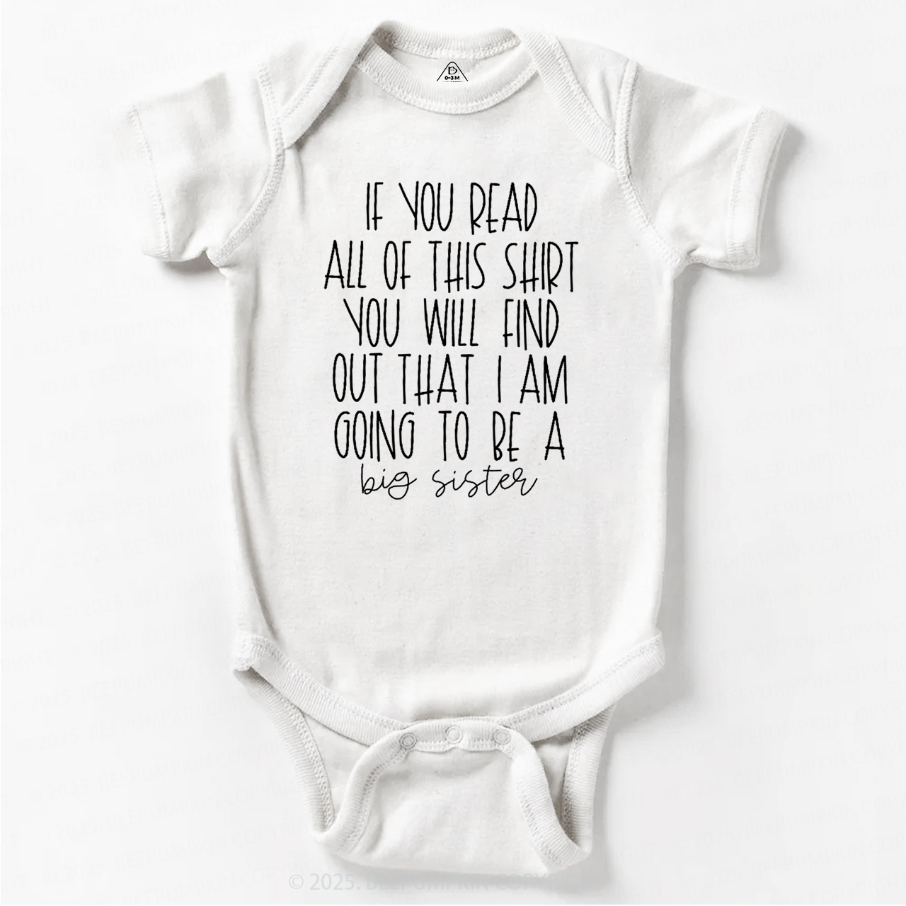 Big Sister Bodysuit Beepumpkin