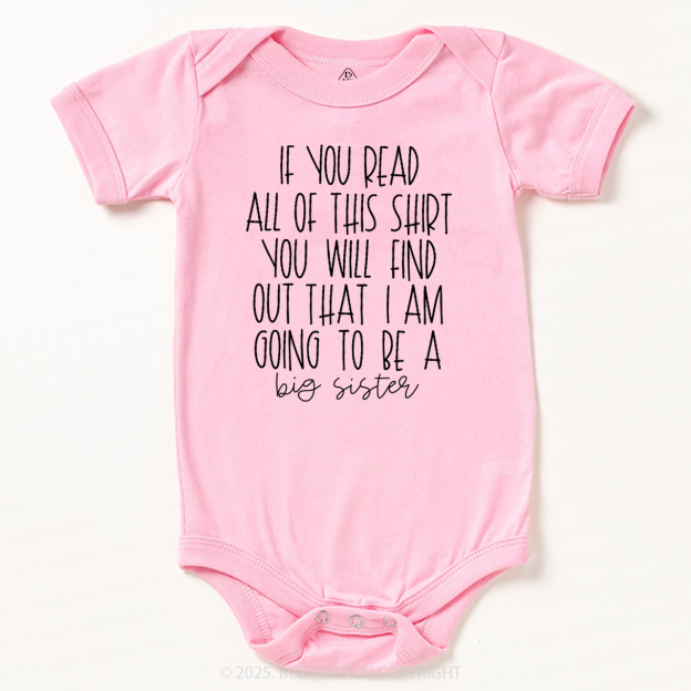 Big Sister Bodysuit Beepumpkin