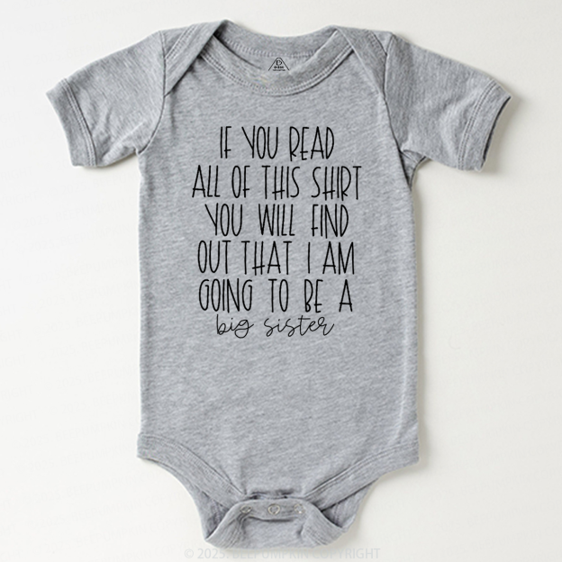Big Sister Bodysuit Beepumpkin