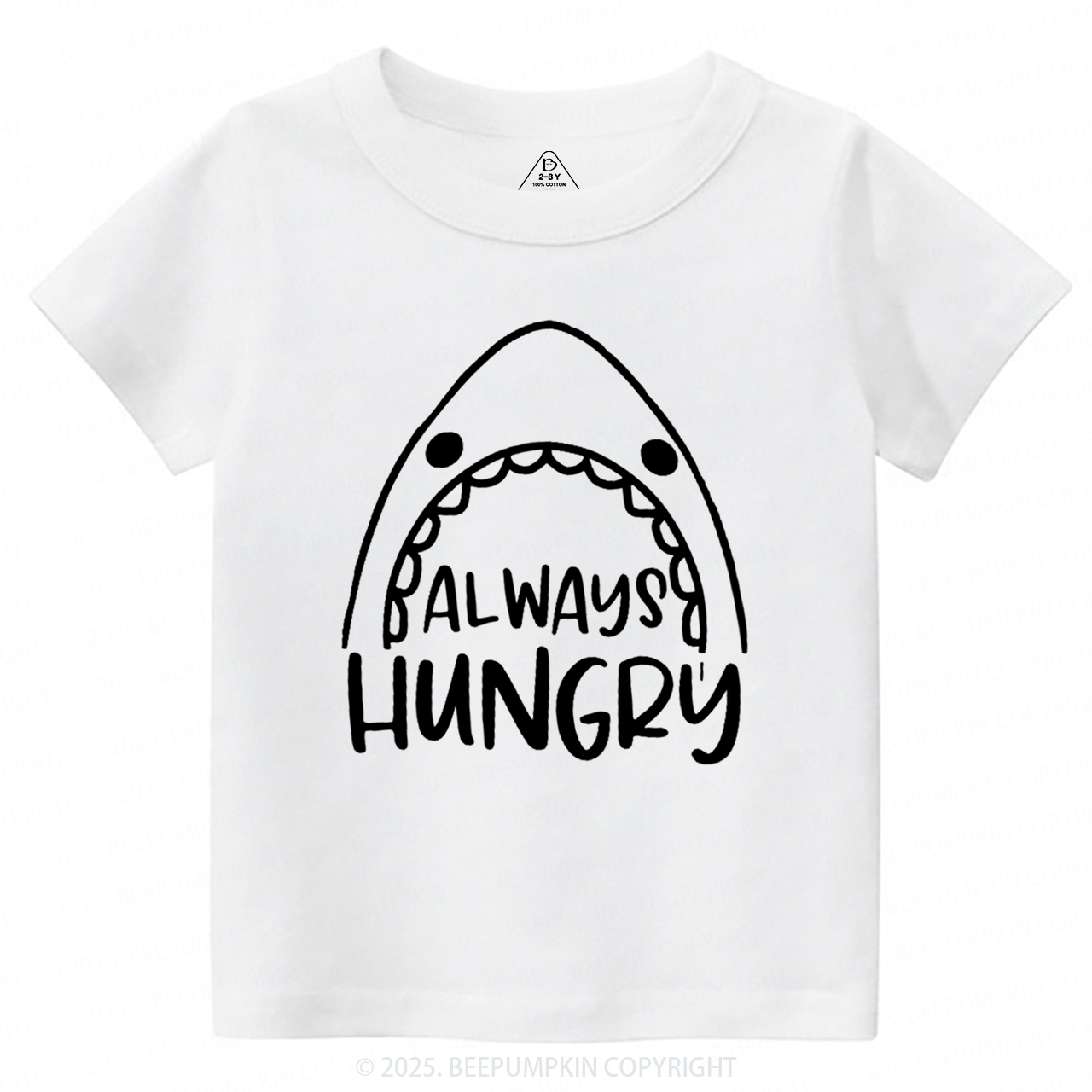 Always Hungry Toddler&Kid's Tees Beepumpkin