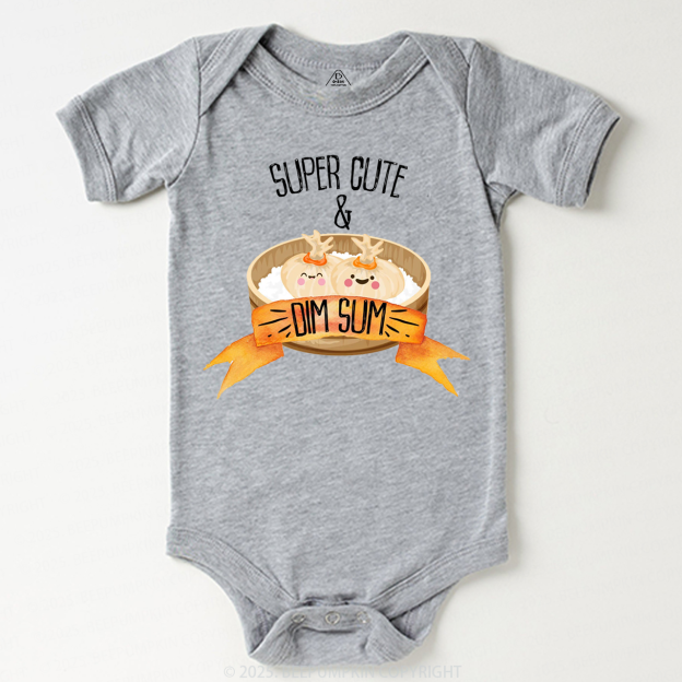 Super Cute & Dim Sum Bodysuit Beepumpkin