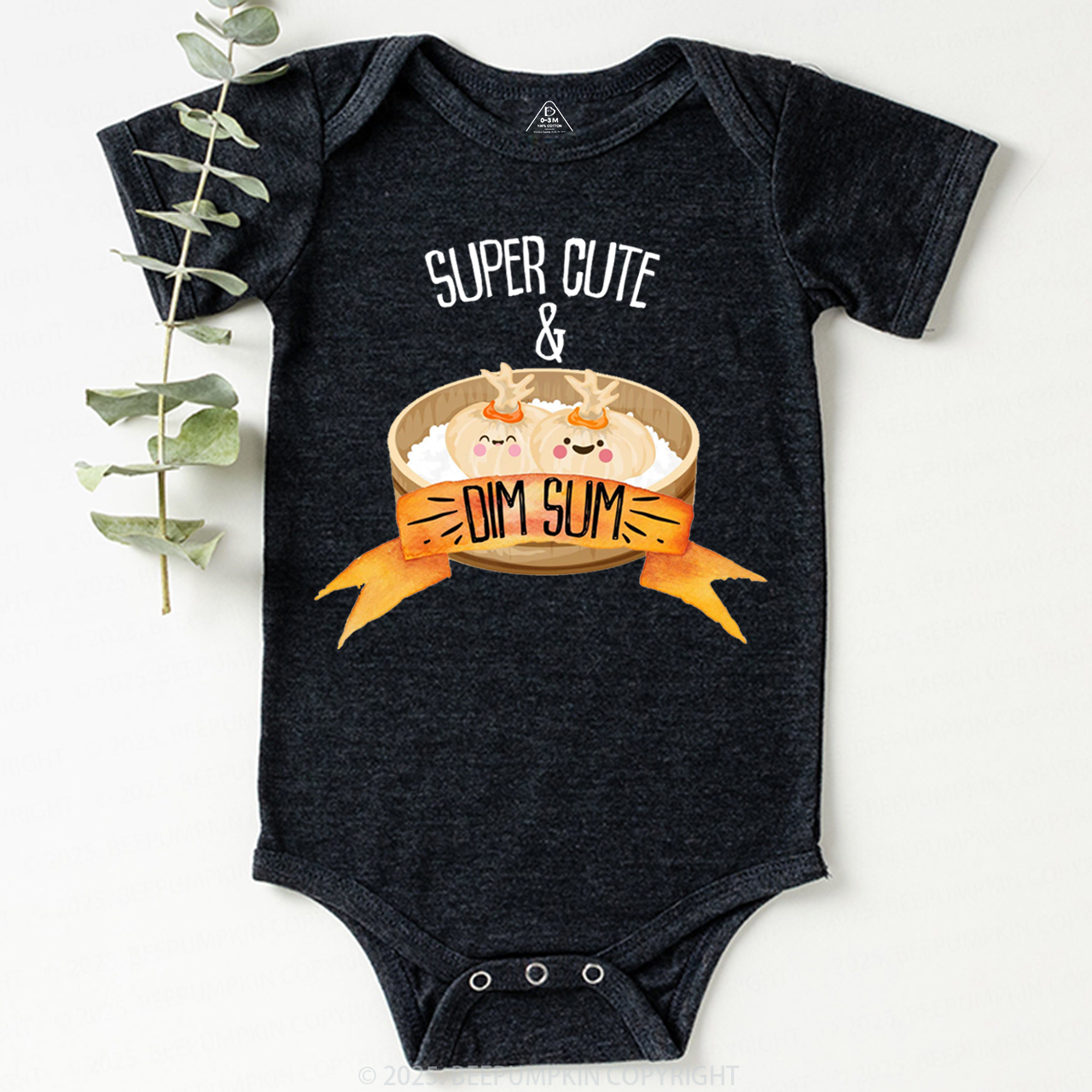 Super Cute & Dim Sum Bodysuit Beepumpkin