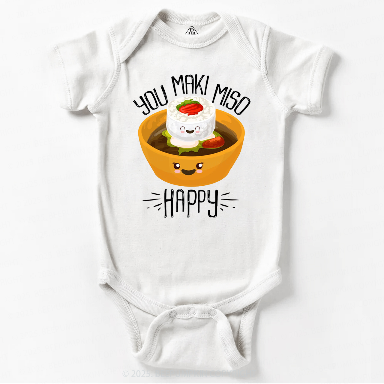 You Maki Miso Happy Bodysuit Beepumpkin
