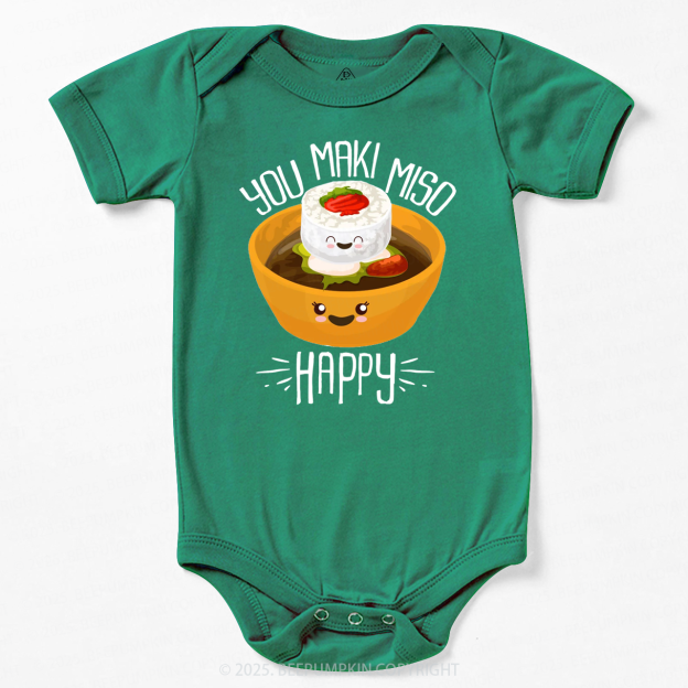 You Maki Miso Happy Bodysuit Beepumpkin