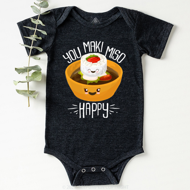 You Maki Miso Happy Bodysuit Beepumpkin