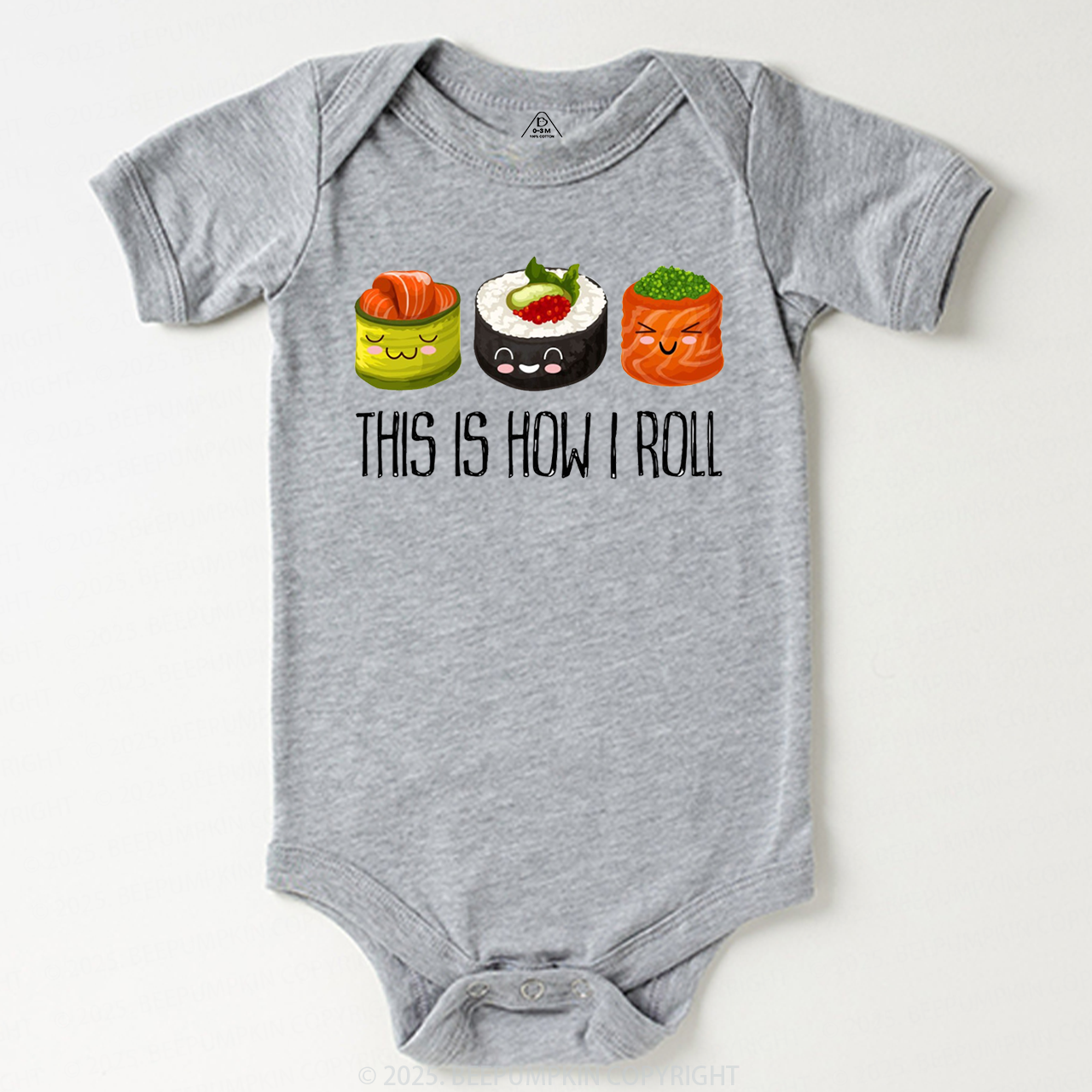 How I Roll Sushi Bodysuit Beepumpkin