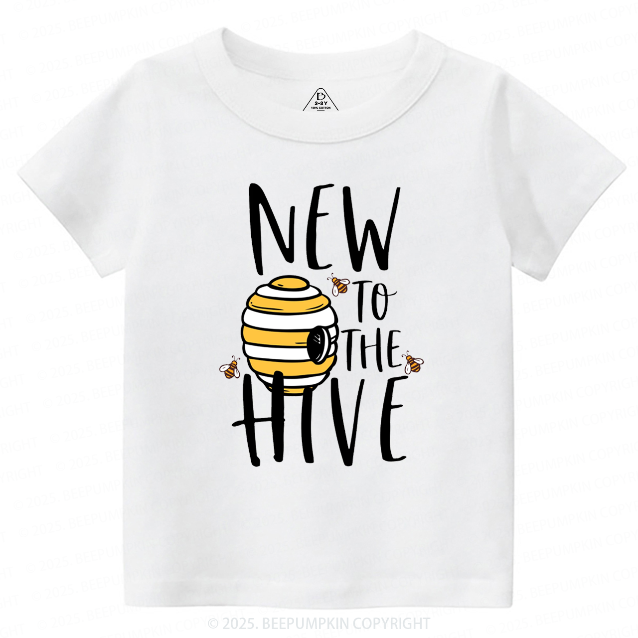 New To The Hive Toddler&Kid's Tees Beepumpkin