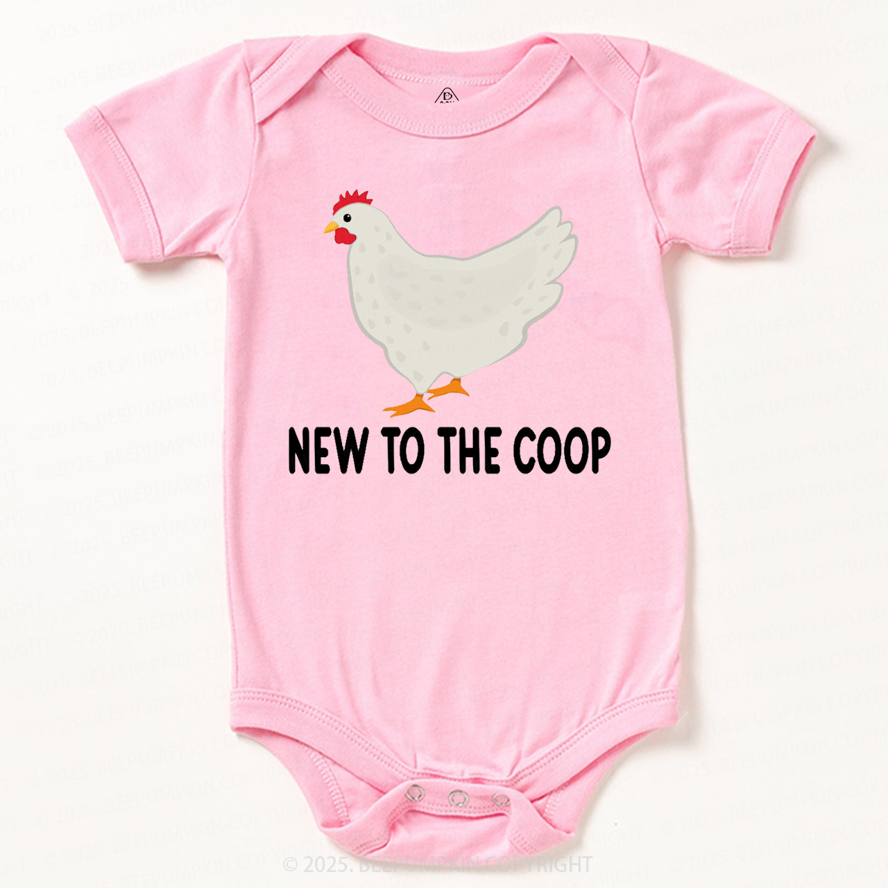 New To The Coop Bodysuit Beepumpkin